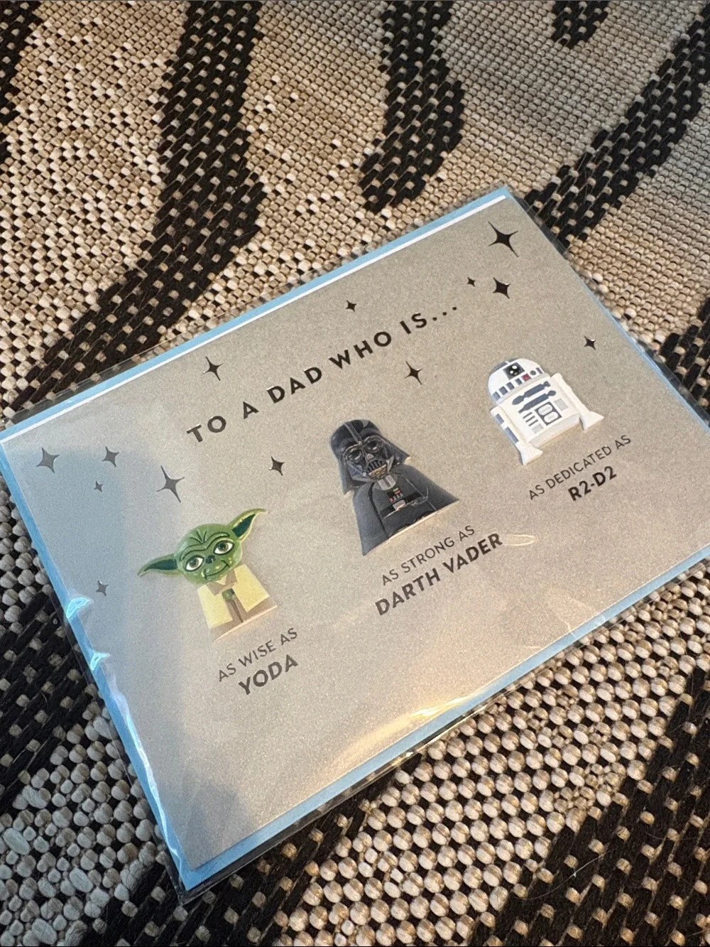 🆕Papyrus-Star Wars Father’s Day Greeting Card